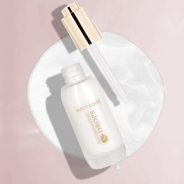 Mattlook Illuminating Drops Liquid Highlighter | Ultra Blendable & Long Lasting | Blinding Glow- 001 Pearl Beauty